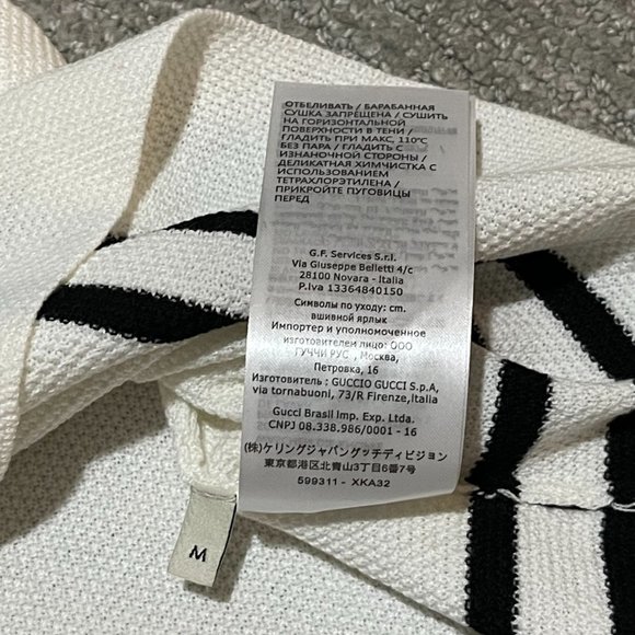 preloved Gucci Off-White wool Horsebit Dress SZ M - Picture 7 of 10